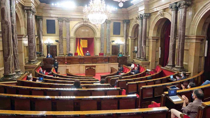 Pleno del Parlament de Catalunya