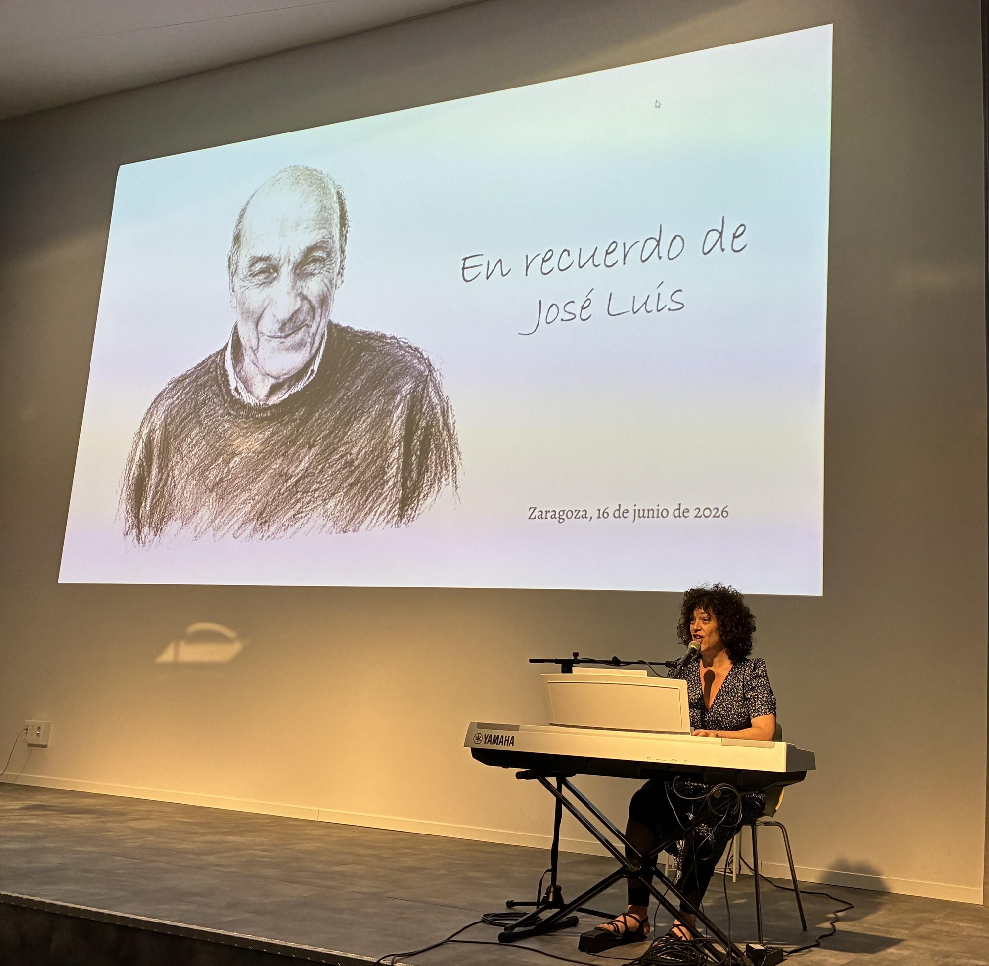 Otro momento del acto en recuerdo de José Luis Batalla.