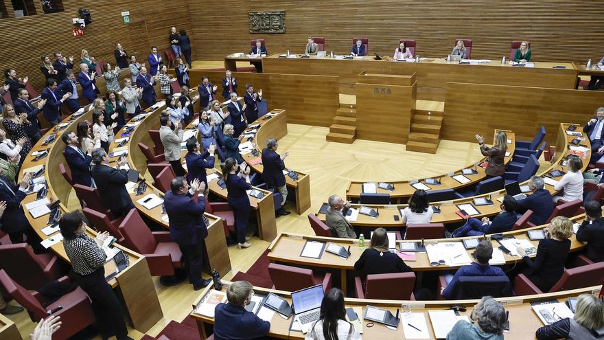 Las Corts Valencianes no retomarán la actividad hasta el 29 de enero