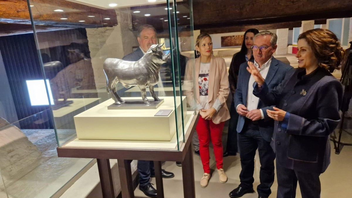 El Torico sale de 'la caja': Teruel expone en el Museo Provincial la figura original un año después de su restauración