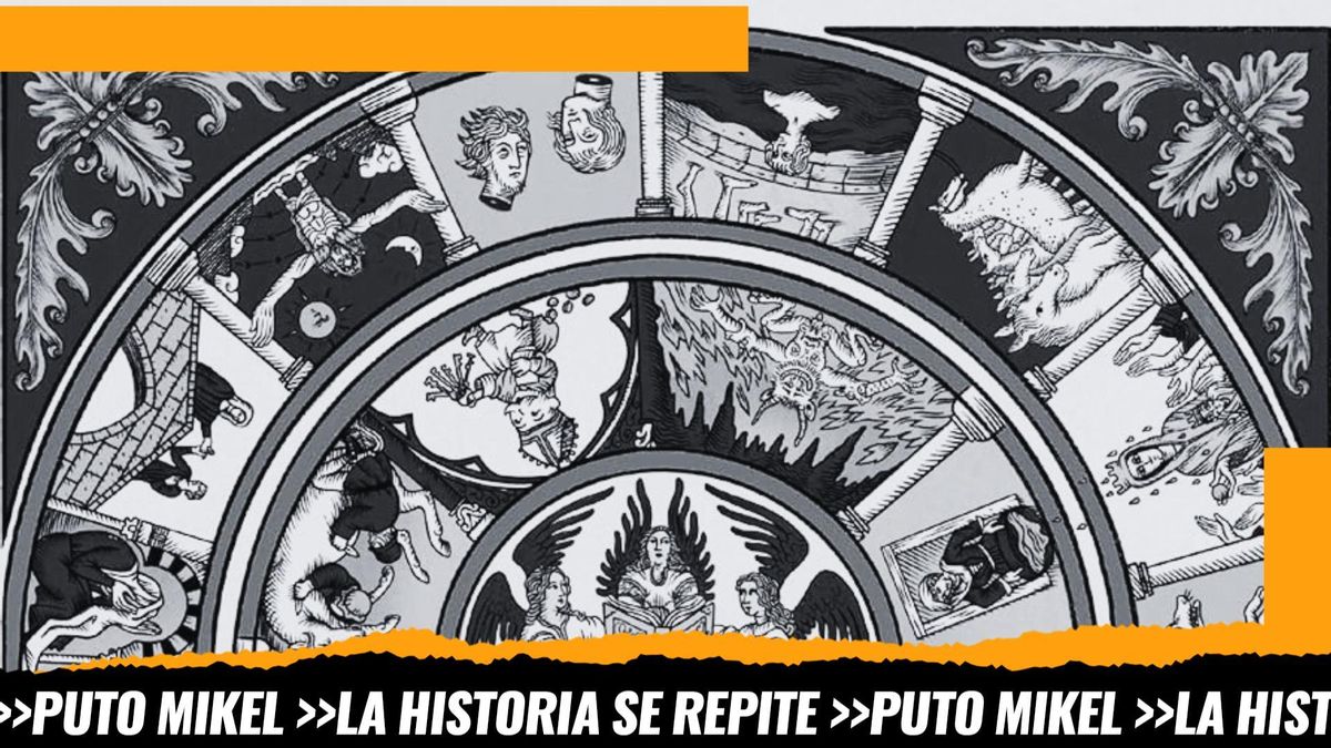 Portada del libro de Mikel Herrán  “Cómo sobrevivir en el Medievo. Crónica de un viajero por Spania”