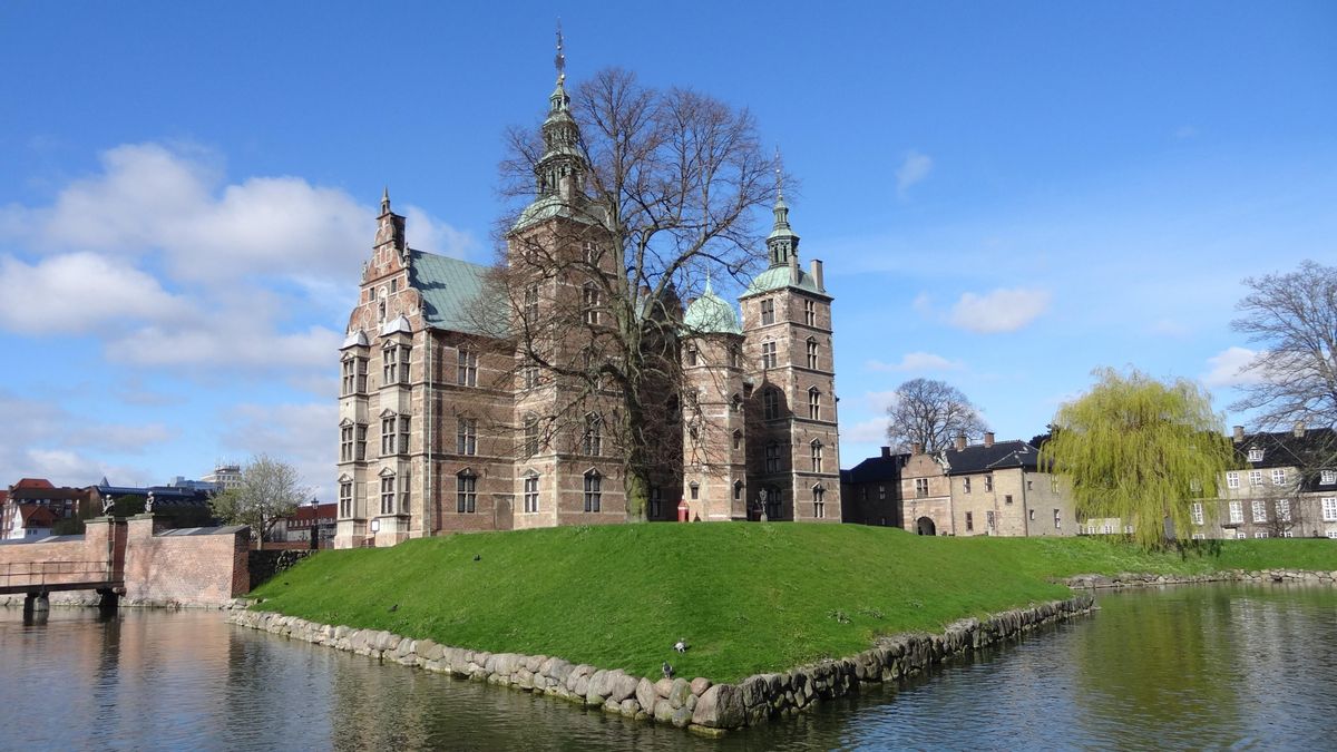 El castillo de Rosenborg, en Copenhague.