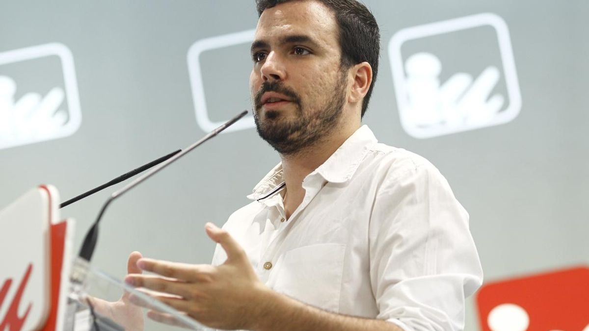 El coordinador federal de Izquierda Unida y diputado de Unidos Podemos, Alberto Garzón, en una imagen de archivo