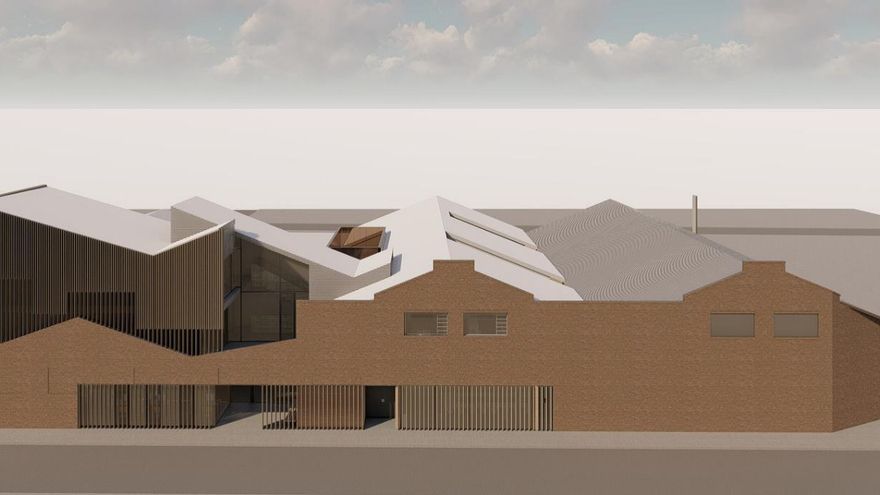 Imagen virtual del centro de empleo.