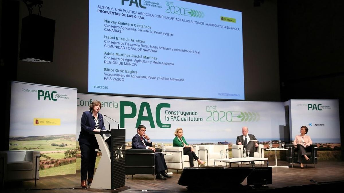 Elizalde pide en la Conferencia de Madrid apoyo a la incorporación de mujeres y jóvenes al sector agrario