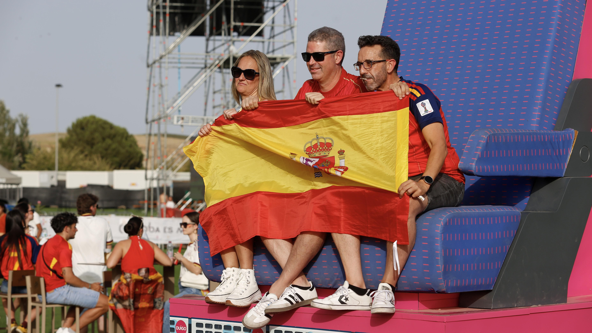 Afición de la selección española en el Córdoba Live