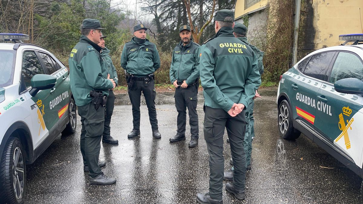 La Guardia Civil ha desplegado un importante dispositivo de búsqueda para tratar de localizar a María Teresa Pérez. 