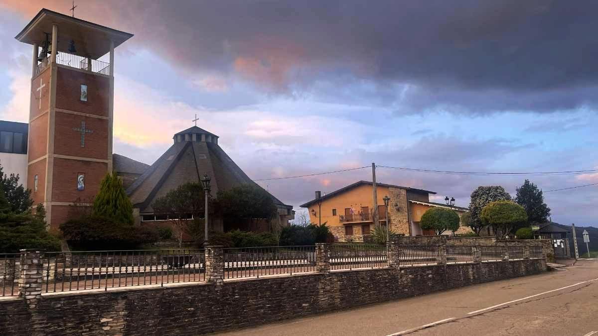 Una panorámica de Berlanga del Bierzo.