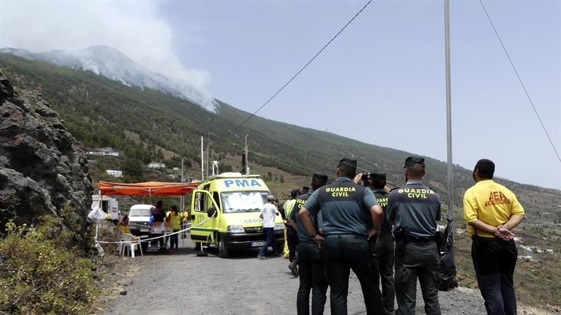 El incendio de La Palma en el municipio de Mazo