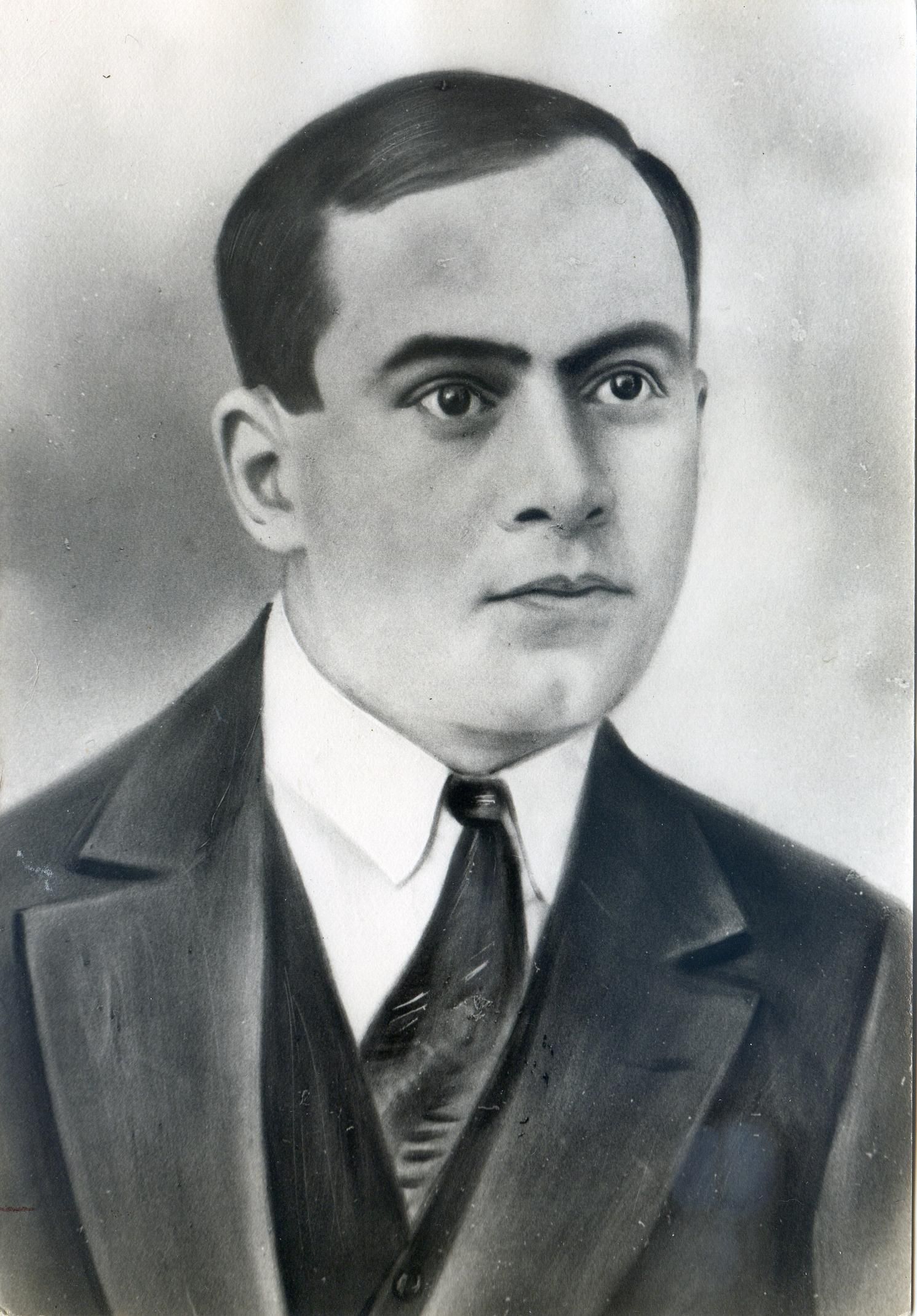 Félix García Durán, década de 1920. Imagen: Anónimo