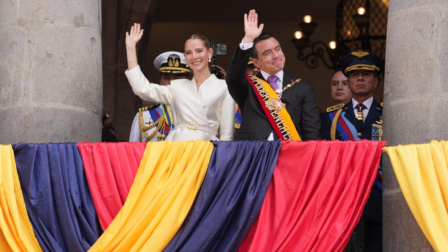 Noboa inicia un mandato de cuatro años en un momento de quiebre en la política ecuatoriana