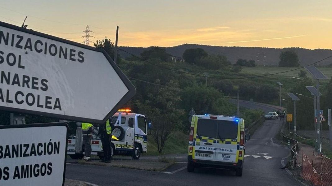 Imagen del accidente.