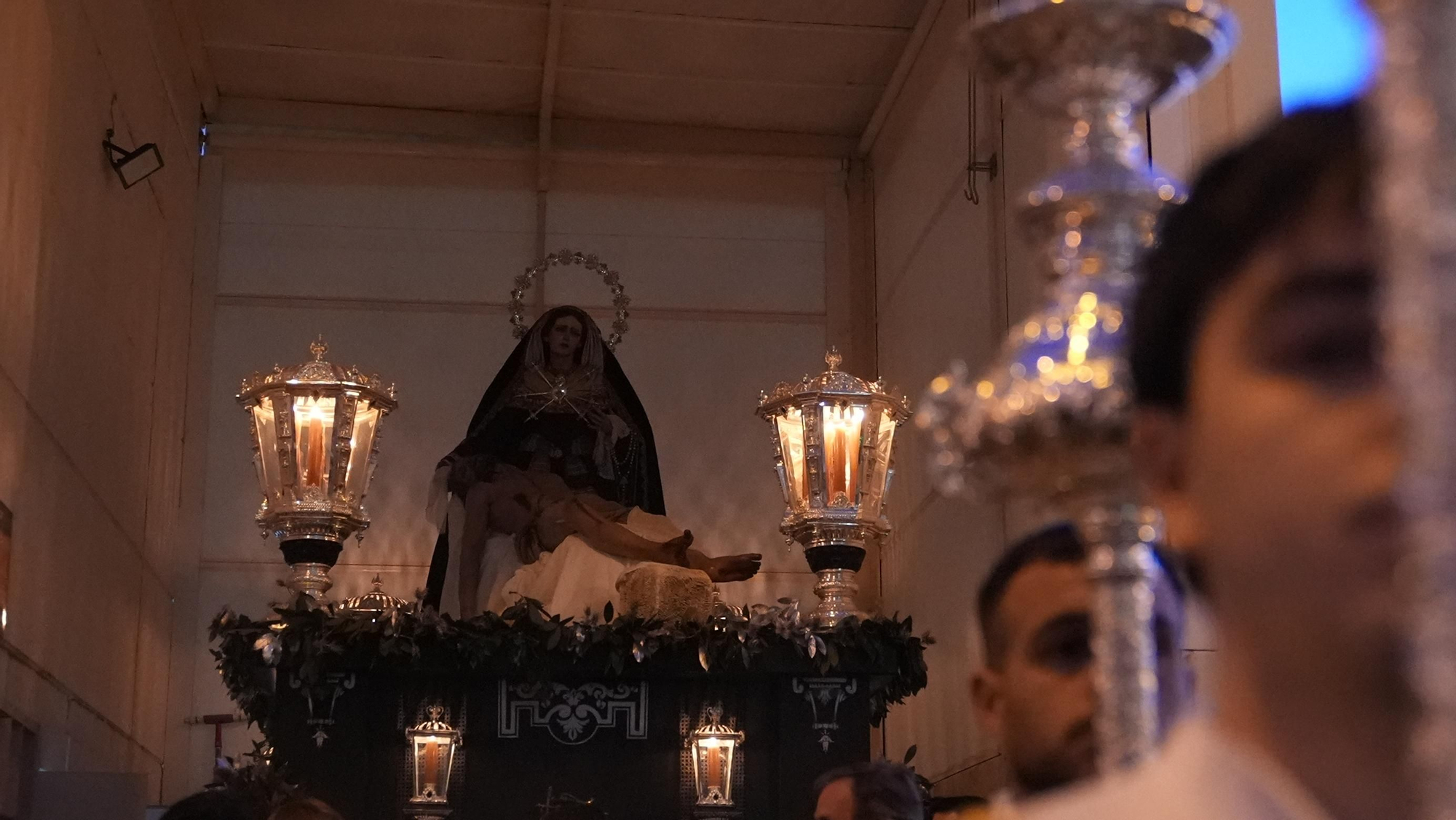 Salida procesional del Traslado al Sepulcro, en imágenes