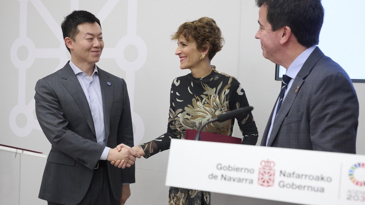 Chivite viaja a China para firmar la llegada de Hithium y en busca de nuevas inversiones para Navarra