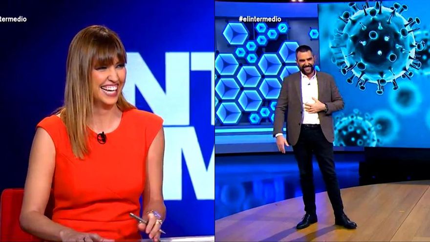 Sandra Sabatés y Dani Mateo cambiaron las tornas de "vaciles", para sorpresa de Wyoming: "¿Estamos de guasa?"