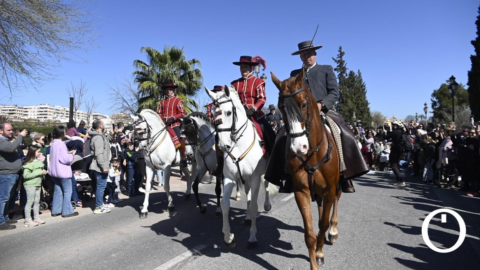 Marcha hípica por el día de Andalucía