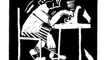 Viñeta extraída del libro 'Tiras cómicas' (Nórdica) de Flannery O'Connor.