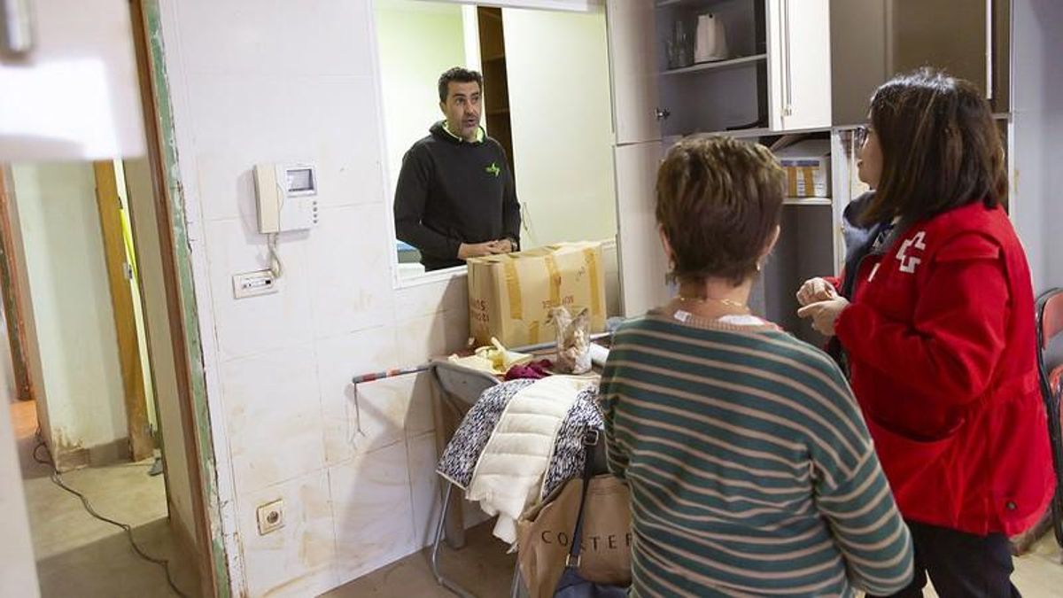 La Creu Roja ha atés més de 147.000 afectats per la dana i ha invertit ja 63 de 115 milions pressupostats en ajudes