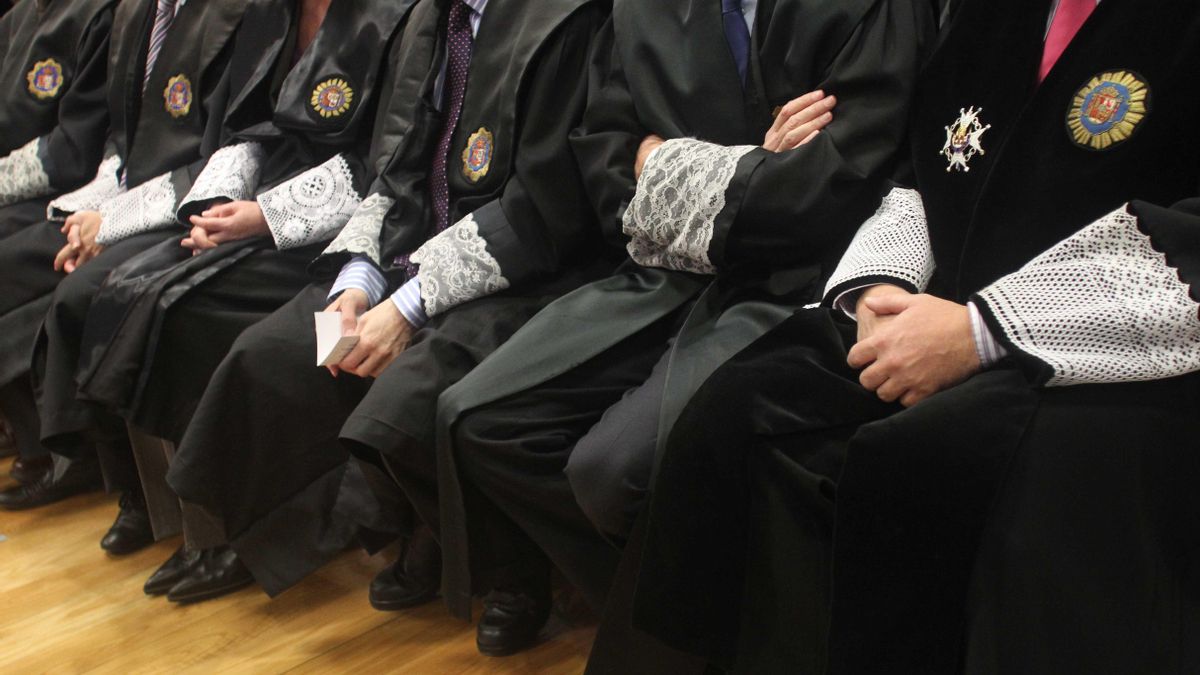 Jueces en un acto oficial./EDN