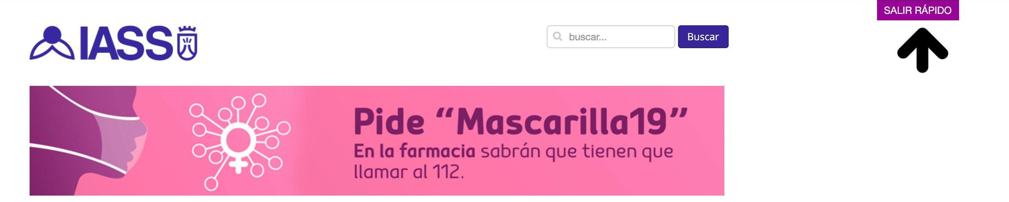 Botón de "salir rápido"