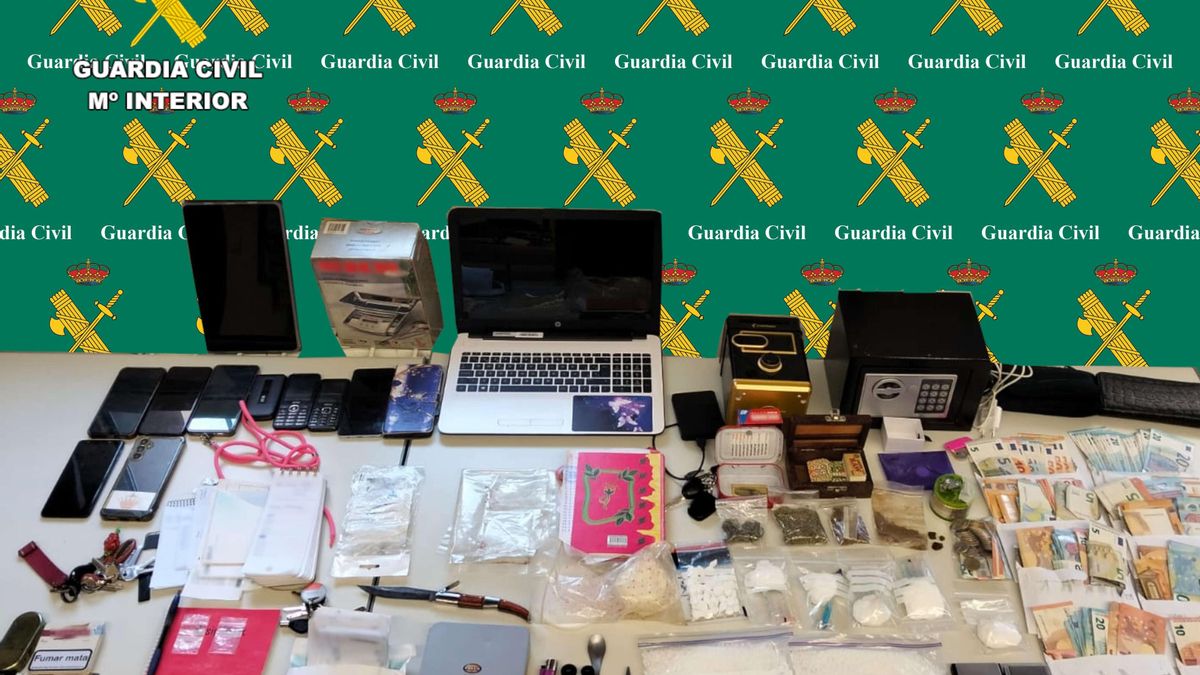 Desmantelado con seis detenciones un punto de venta de cocaína en Muriedas con 60 clientes diarios.