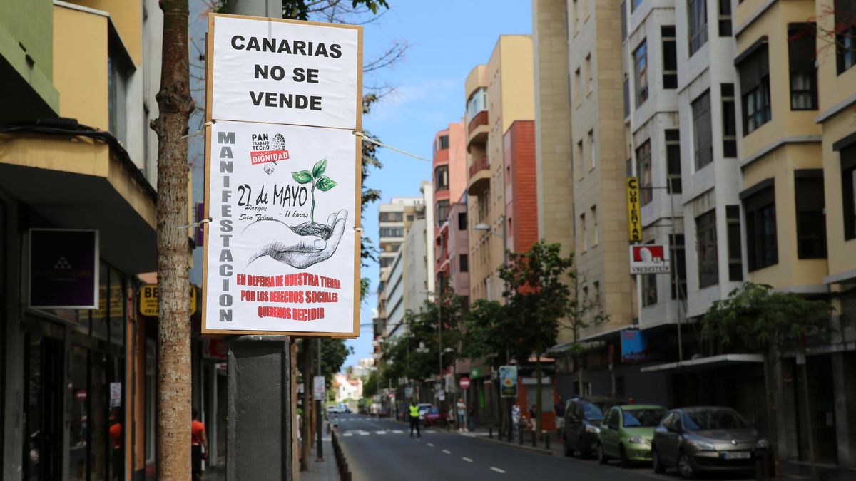 FOTOGALERÍA | Marcha por la dignidad en Las Palmas de Gran Canaria