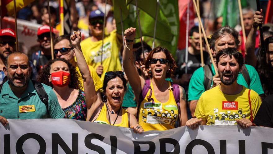 La última jornada de huelga de las escuelas catalanas cuenta con sólo un 3,4% de seguimiento