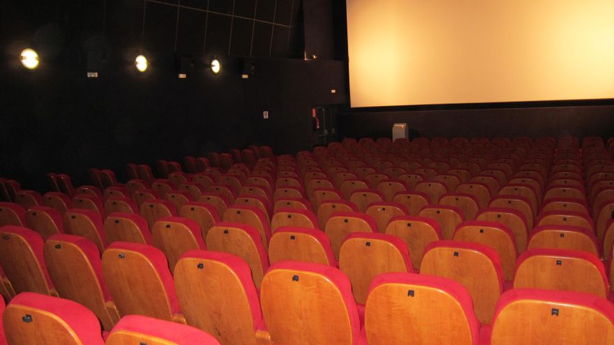 Archivo - Una sala de cine.