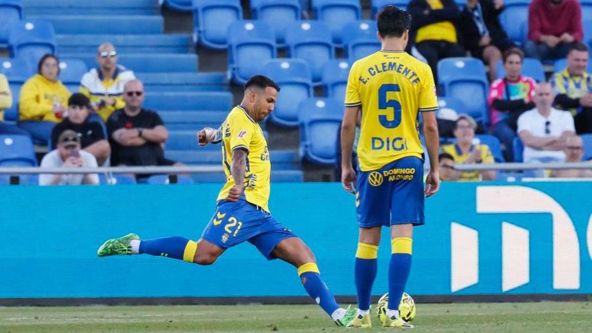 La UD Las Palmas ganó por la mínima en las dos últimas visitas del Huesca