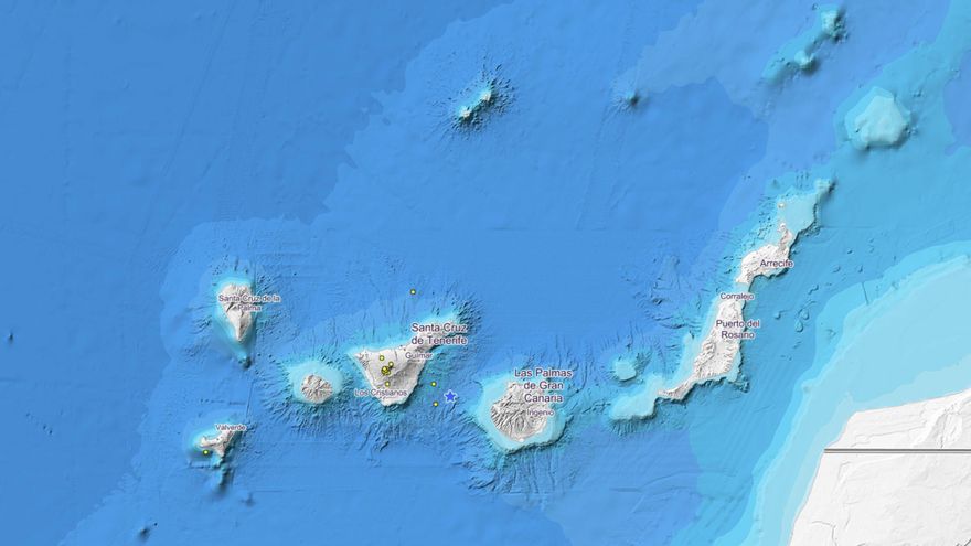 Tenerife registra hasta nueve "terremotos híbridos" localizados cerca del Teide