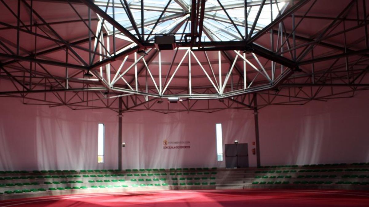 El interior del 'Luchodromo' de León.