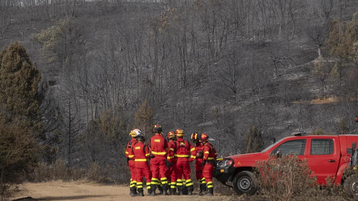 Última hora sobre los incendios en España: los espacios protegidos de Guadalajara siguen ardiendo