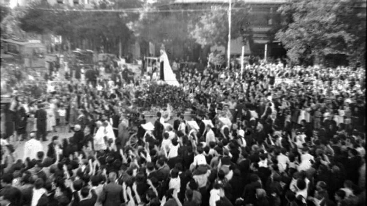 Procesión de la virgen del Carmen 1935 - Santos Yubero - Vista