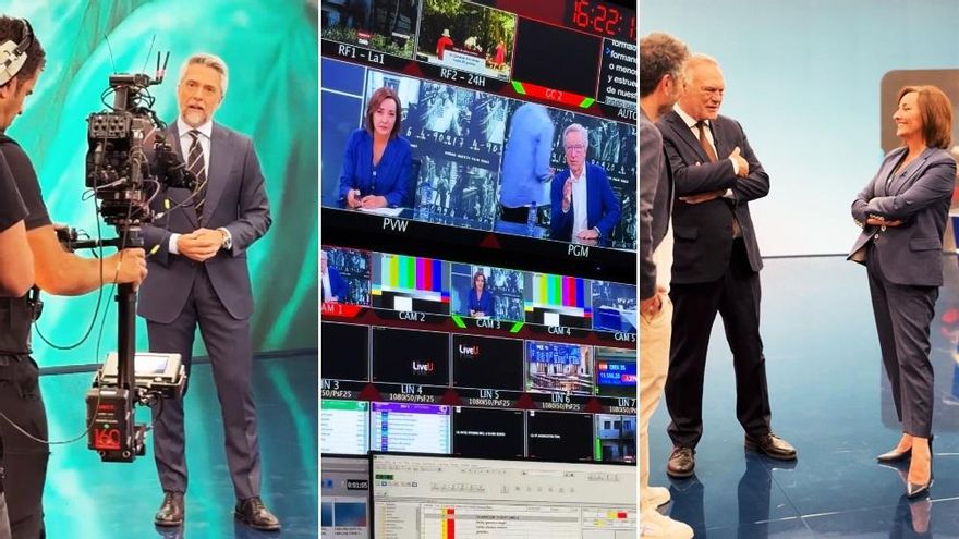 RTVE lanza el making off de su Telediario especial con los presentadores más recordados del informativo