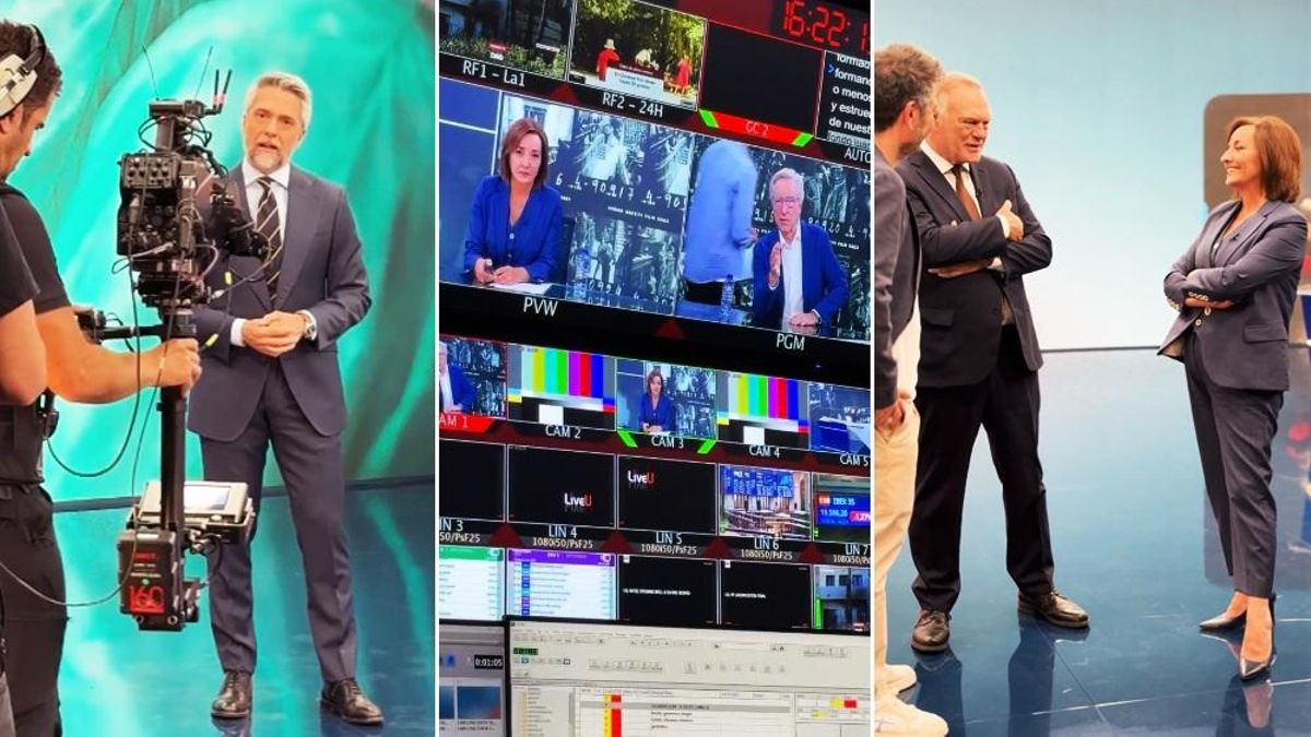 RTVE lanza el making off de su Telediario especial con los presentadores más recordados del informativo