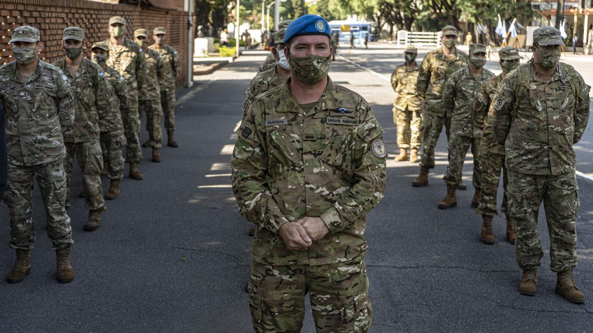 Argentina vacuna al personal de las Fuerzas Armadas: las fotos