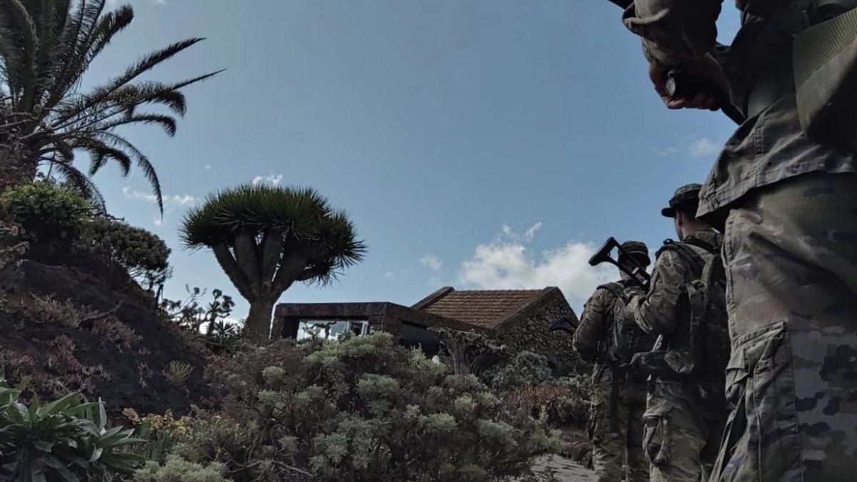El Grupo Táctico Canarias del Ejército se despliega en la isla de El Hierro
