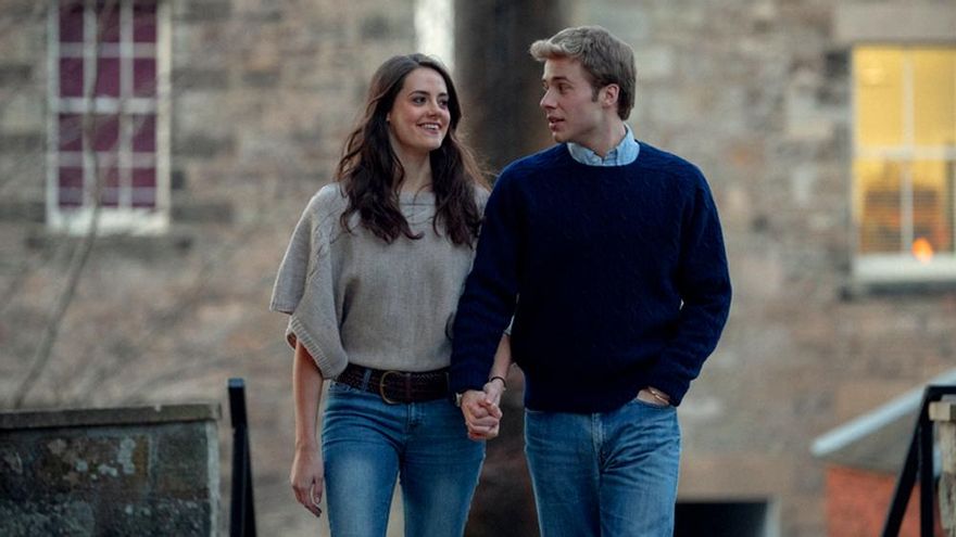 Netflix presenta al príncipe Guillermo y la Kate Middleton de 'The Crown' en las primeras imágenes de la temporada final