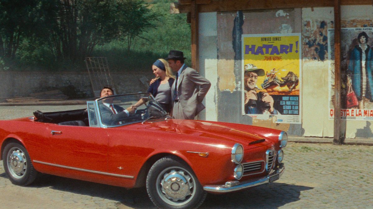 Jack Palance, BB y Michel Piccoli, y afiches de cine