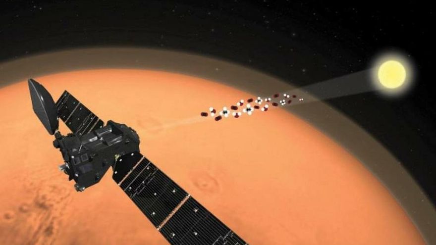 El satélite orbitador TGO de la misión ExoMars no encuentra metano en Marte