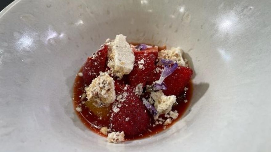 Fresas y suspiros de Tejeda