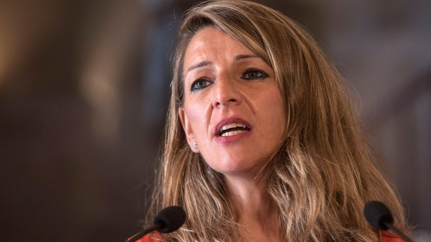 La ministra de Trabajo y Economía Social, Yolanda Díaz. EFE/Atienza/Archivo