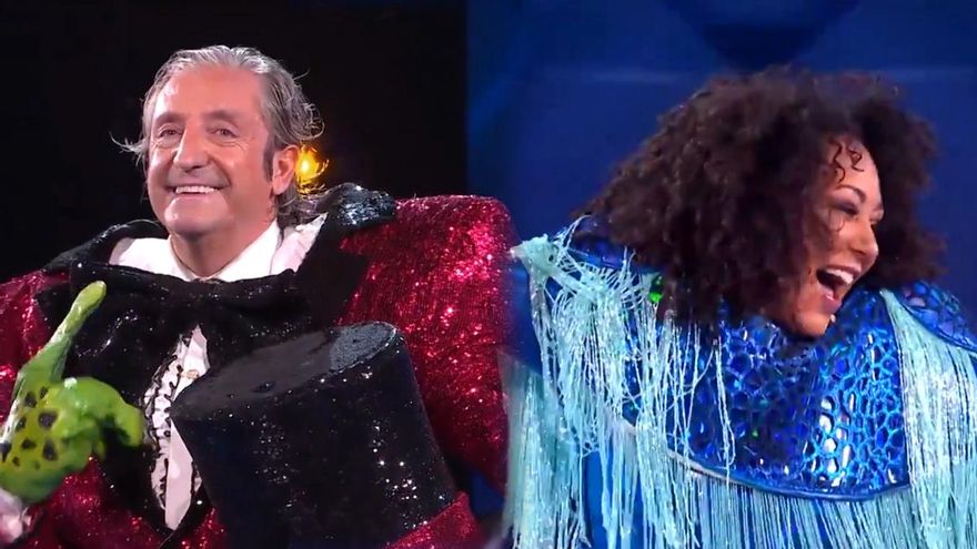 'Mask Singer' desenmascaró al "retratado" Pedrerol, y alucinó con la 'Spice Girl' Mel B