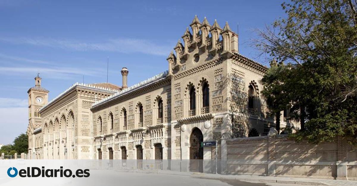 La estación de Toledo más allá de los trenes: un edificio monumental neomudéjar que visitó Marie Curie