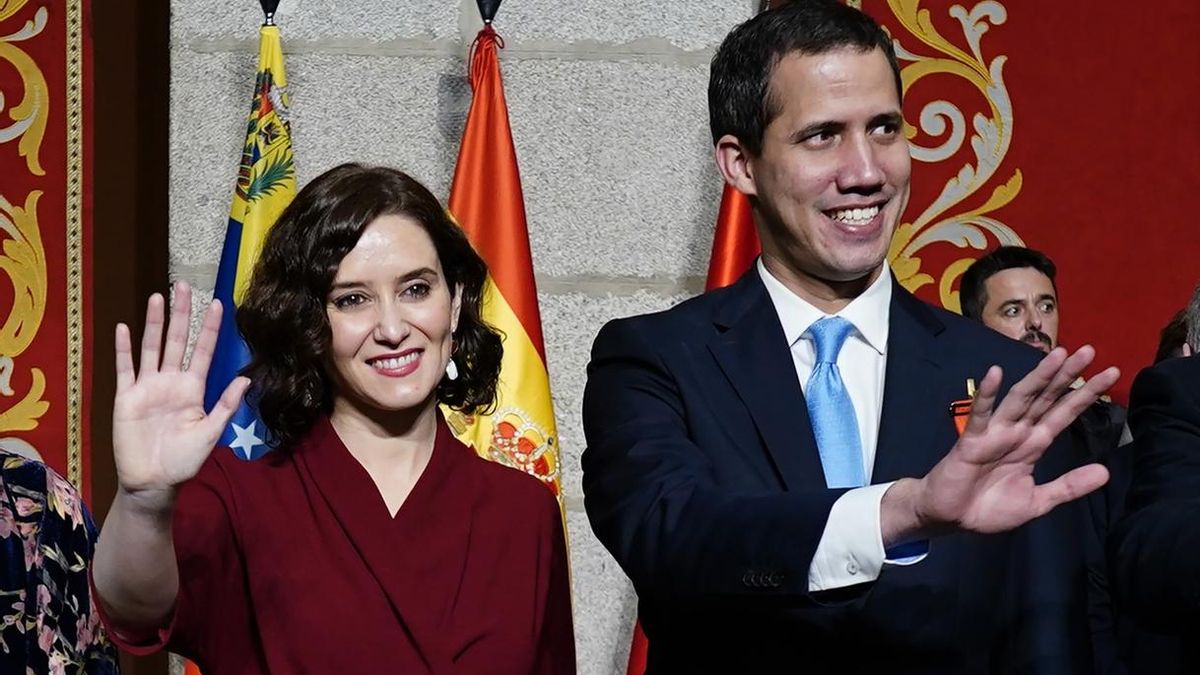 Ayuso critica que Sánchez no recibiera a Guaidó porque "no quería hacerle un feo" a Iglesias