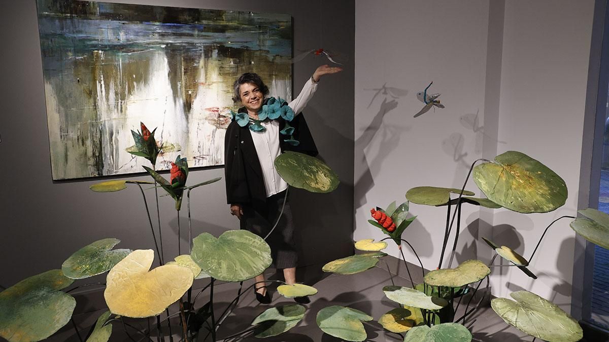 La Fundación Cajasol inaugura la exposición “Humedales. El reino de las libélulas” de Julia Hidalgo