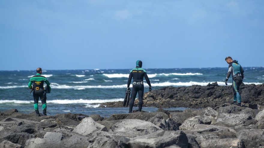 Los efectivos concluyen este viernes la búsqueda activa del migrante desaparecido en el naufragio de Lanzarote