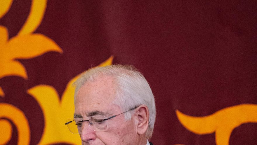 Archivo - El presidente de Melilla, Juan José Imbroda, en una imagen de archivo