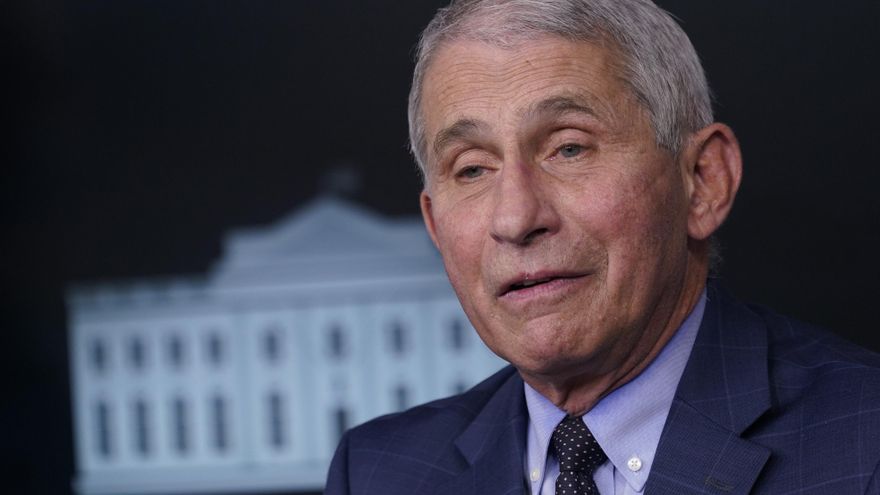 En la imagen, el epidemiólogo jefe de EE.UU., Anthony Fauci. EFE/EPA/Chris Kleponis/Archivo