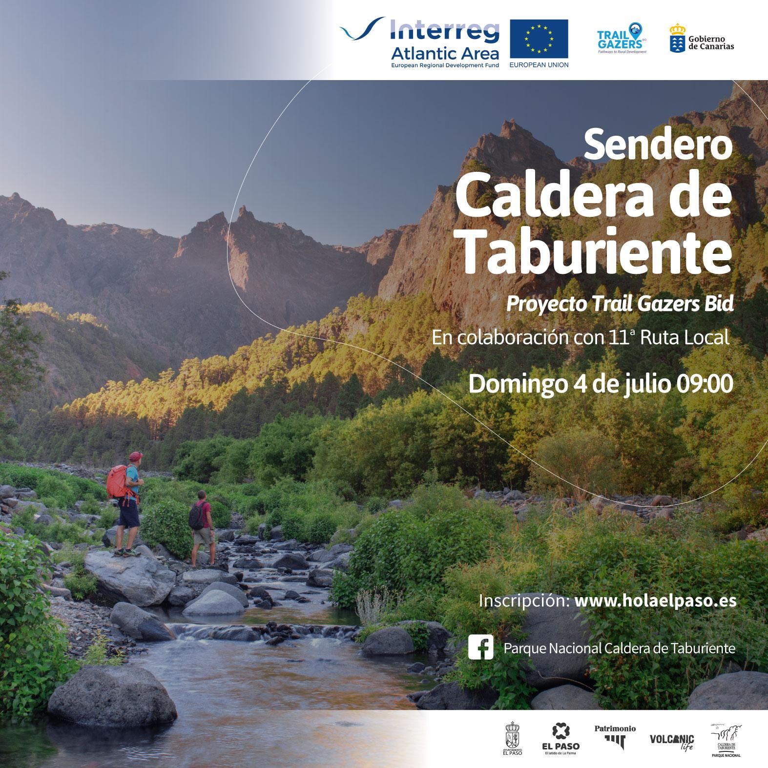 Cartel de la ruta.